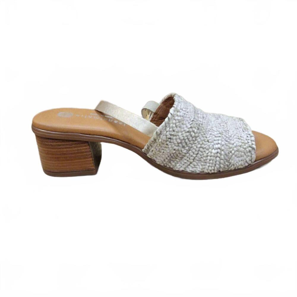 NEW ERIC MICHAEL women's rafa heel in ice